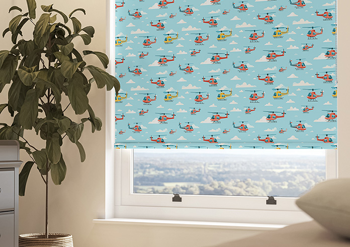 Sky Patrol, Horizon - Twist&Fit Roller Blind - Image 5
